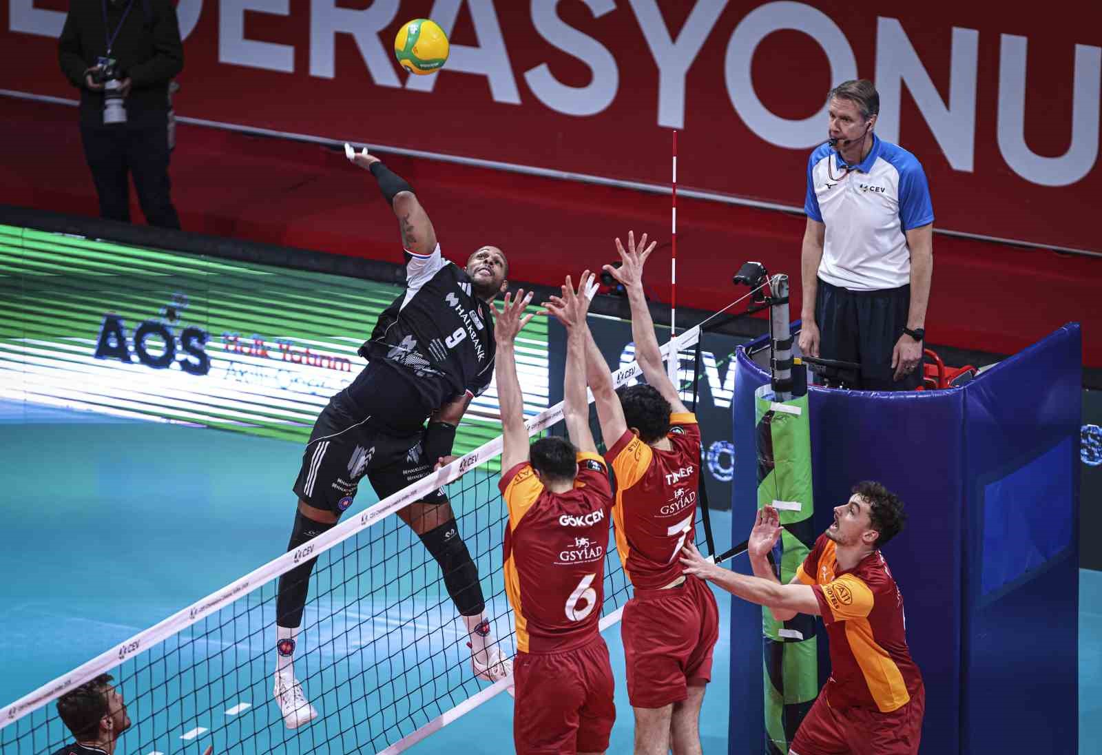 CEV Şampiyonlar Ligi: Halkbank: 3 - Galatasaray: 2