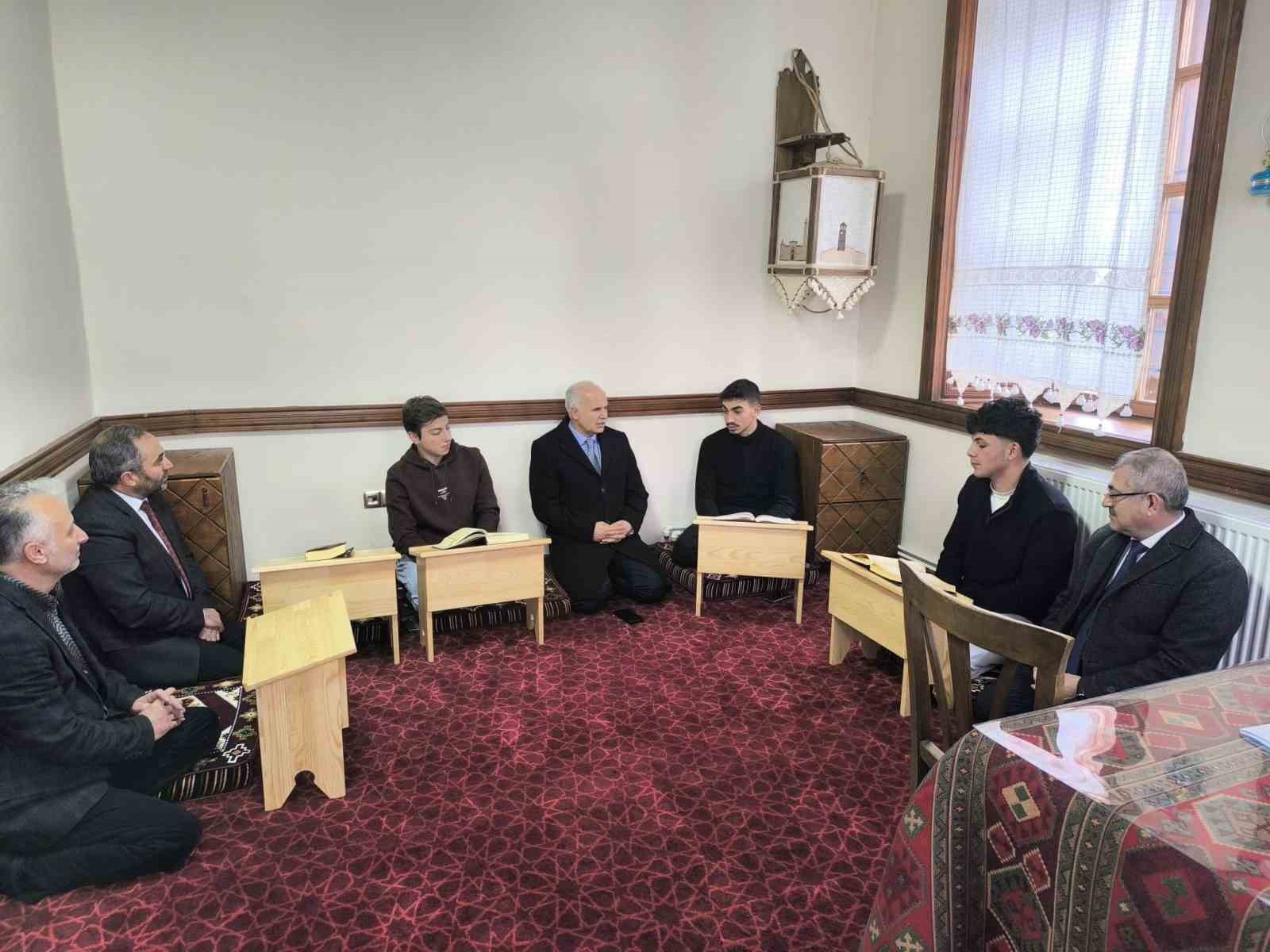 Hazırlar’dan Kur’an Kursu ve Daru’l Huffaz’ına ziyaret