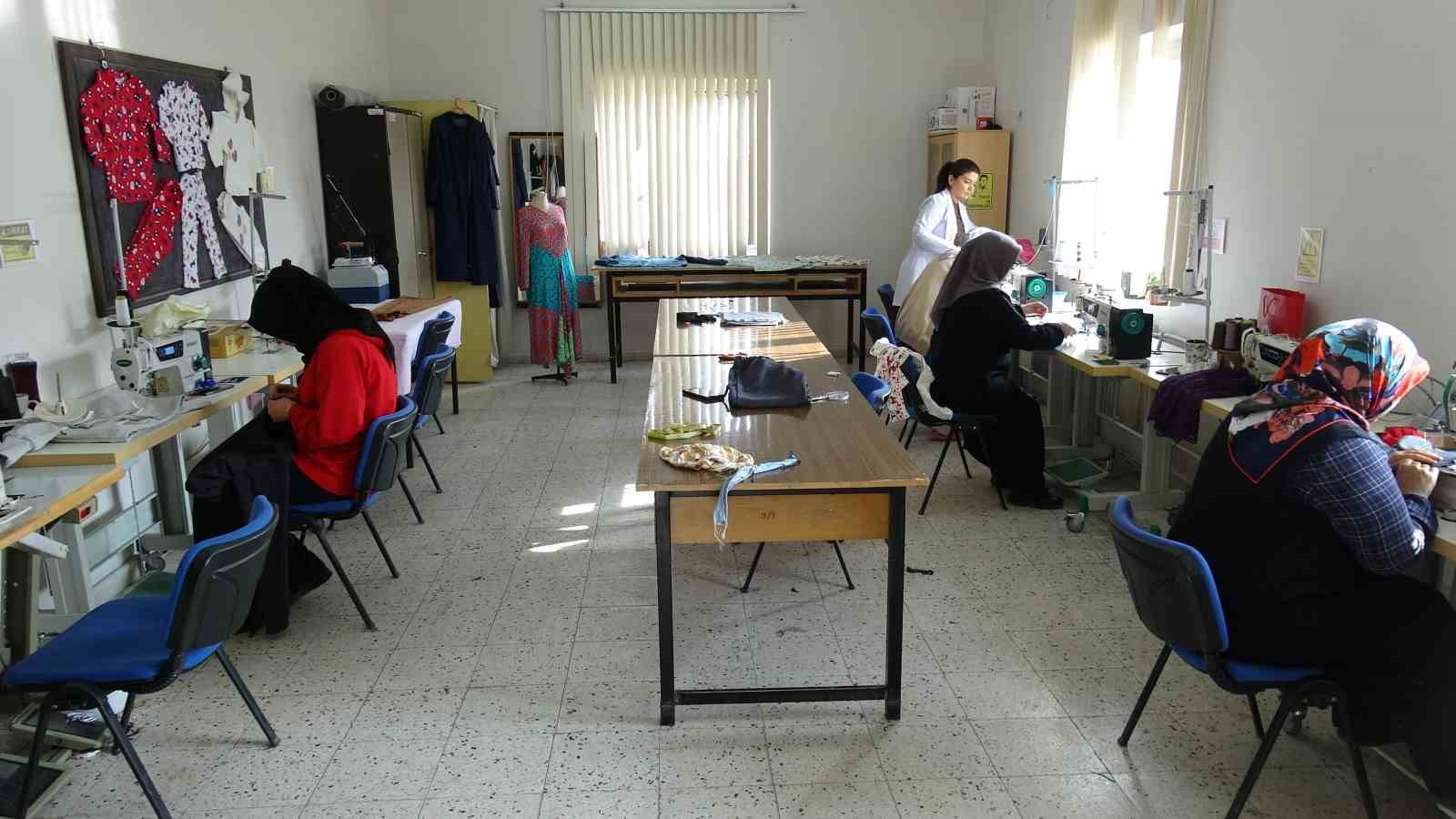 Cezaevi lojmanlarından üretime