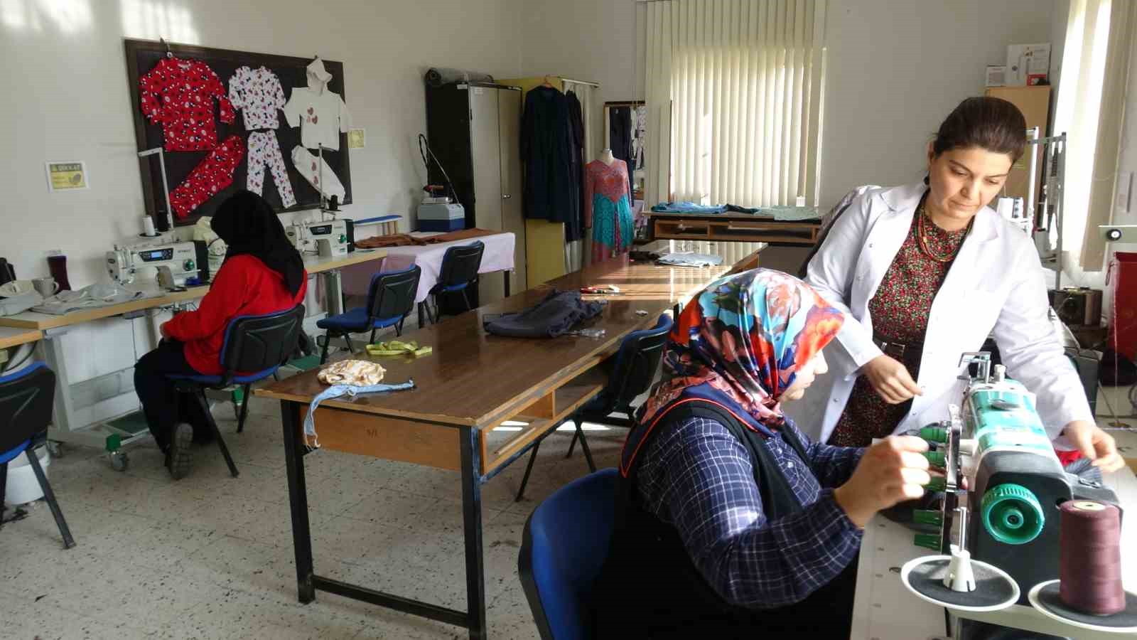 Cezaevi lojmanlarından üretime