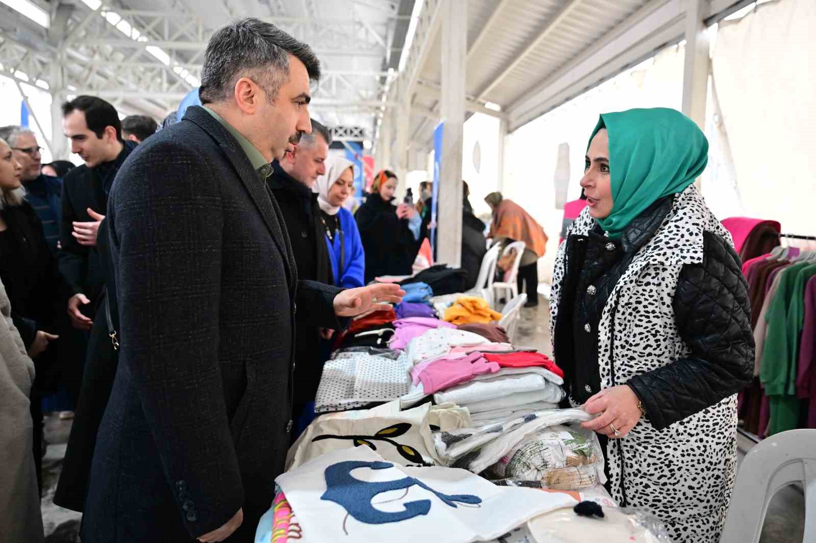 Yıldırım’a hanımeli çarşısı açıldı