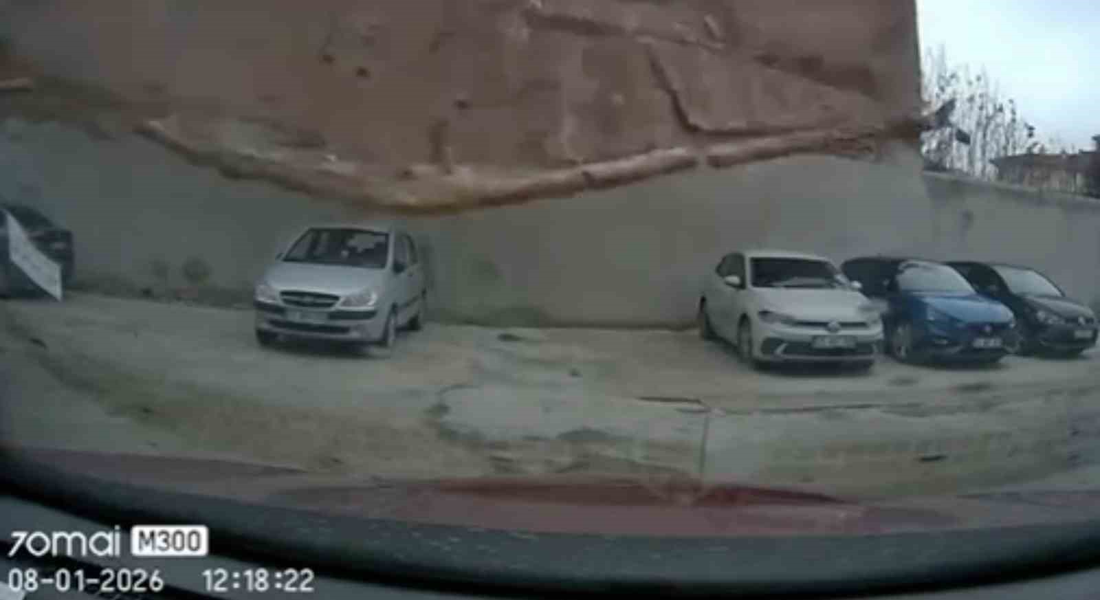 Otoparkta yaşanan facianın görüntüleri ortaya çıktı