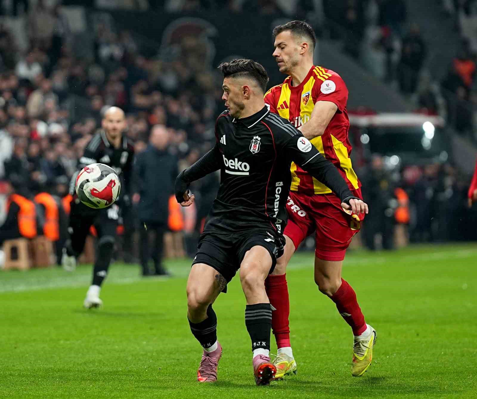 Trendyol Süper Lig: Beşiktaş: 0 - Kayserispor: 0 (Maç devam ediyor)