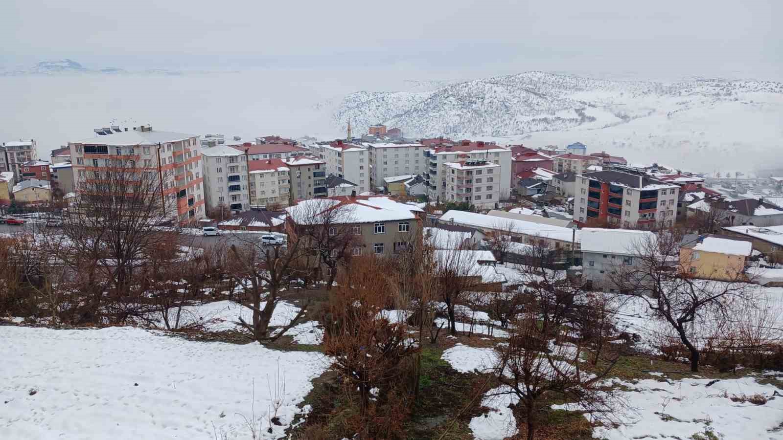 Kulp’ta kış yüzünü sert gösterdi
