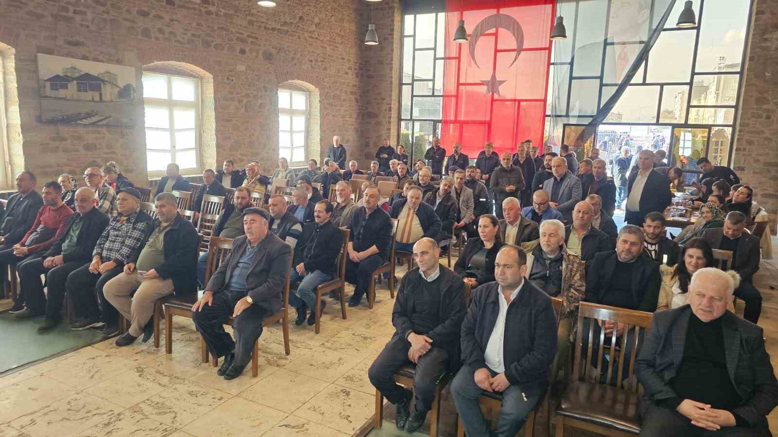 Nazilli Kahveciler Odası’nda Şenkal güven tazeledi