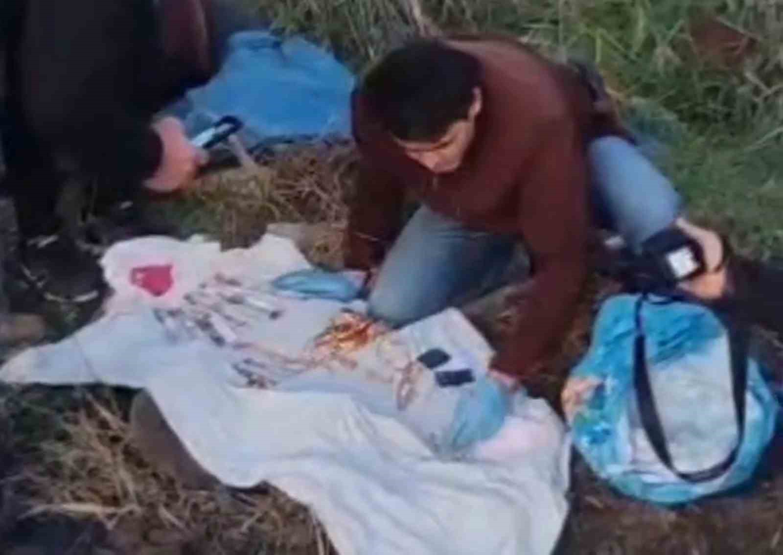 Filmleri aratmayan milyonlarca liralık kuyumcu soygununda, altınlar 4 farklı noktada toprağa gömülü bulundu