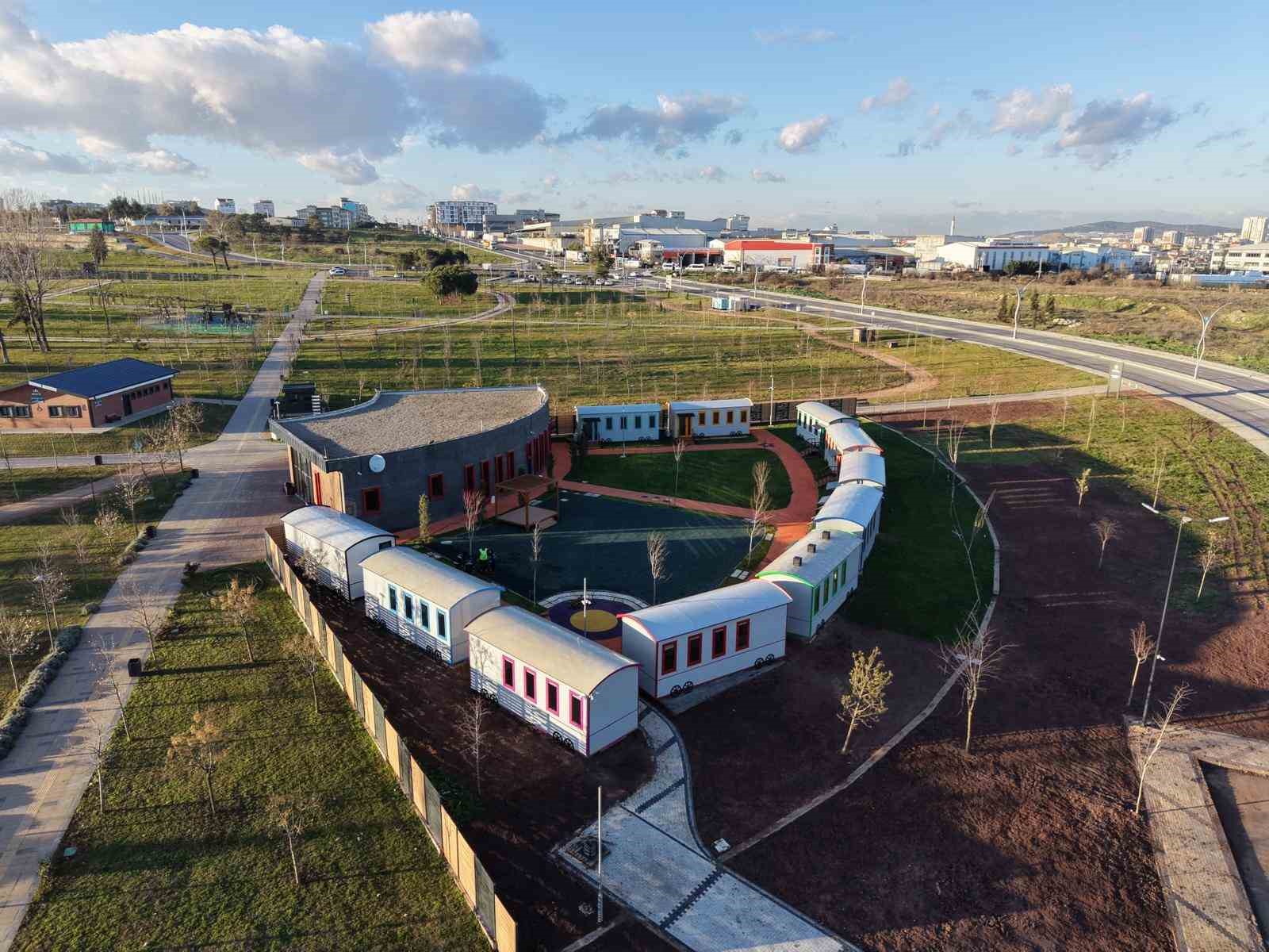 Gebze’deki Lokomotif Çocuk Köyü’nde sona doğru