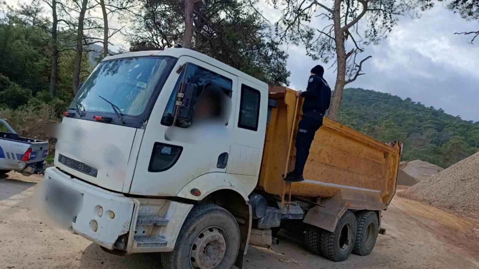 Bodrum’da inşaat atığı dökenlere 418 bin Türk Lirası cezai işlem