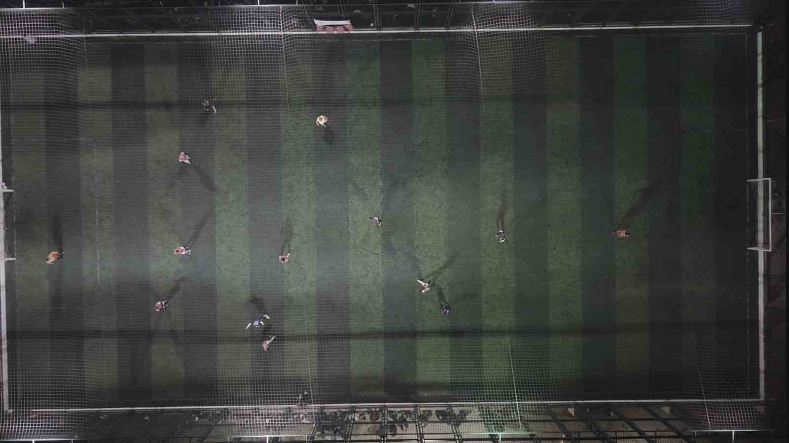 Futbol turnuvası kötü alışkanlıklara karşı umut oldu