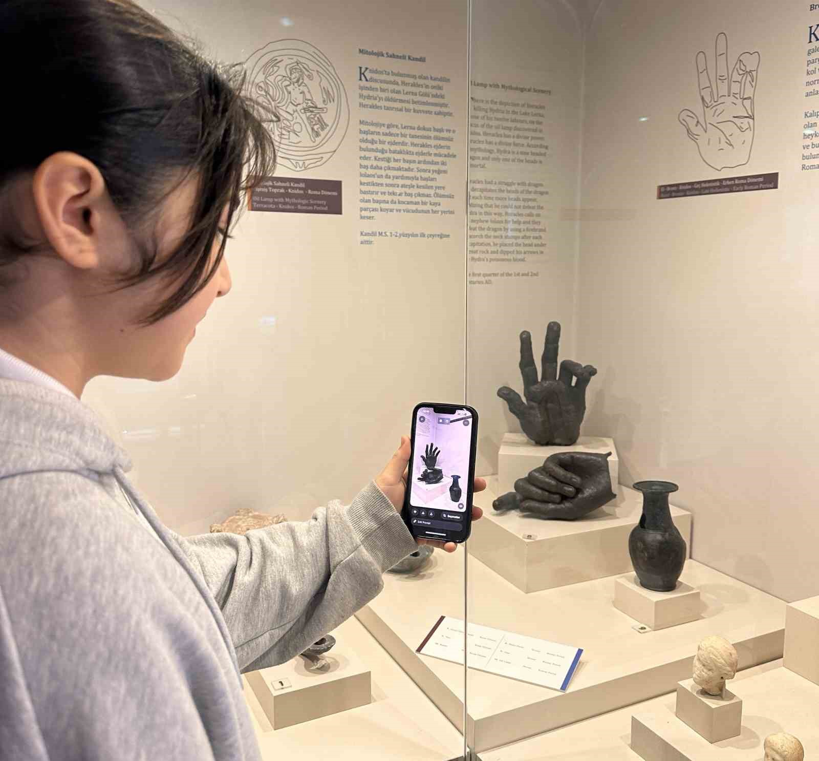 Marmaris’in öğrencileri geçmişi teknolojiyle buluşturuyor