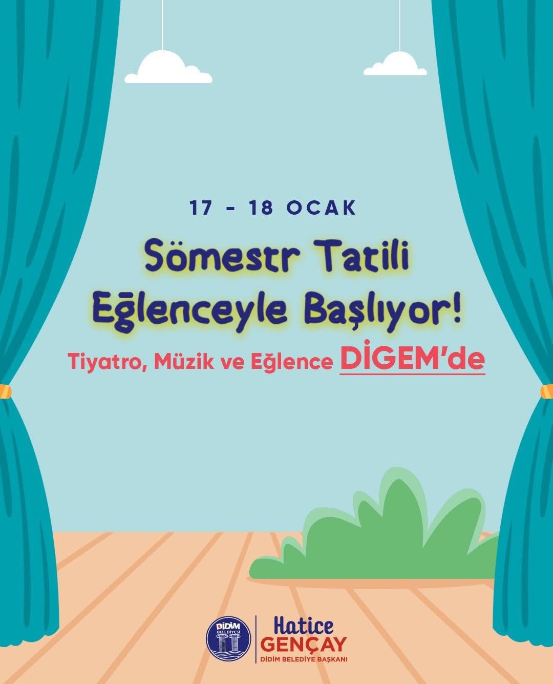 Sömestr tatili coşkusu DİGEM’de başlıyor