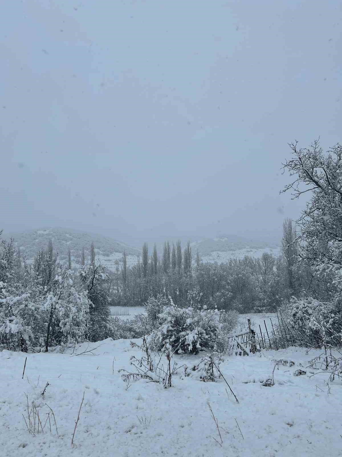 Eskişehir’de kar kalınlığı 25 santimetreyi geçti, yollar kapandı