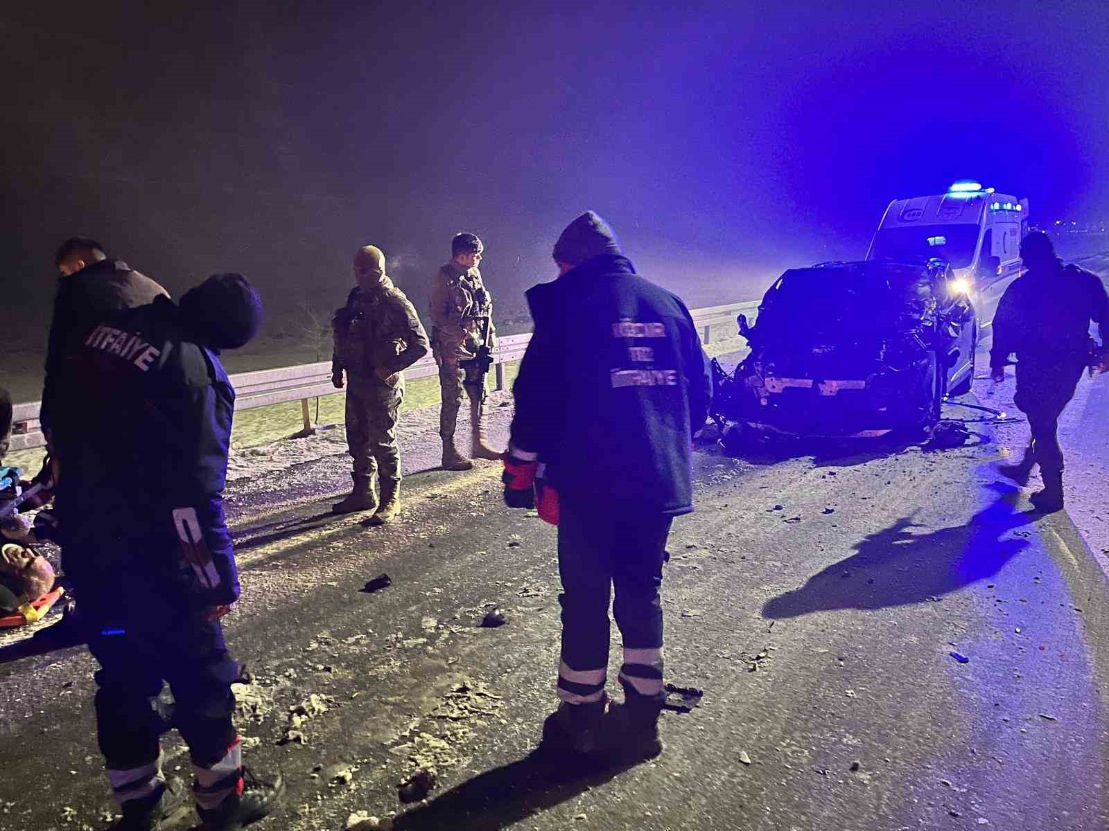 Iğdır’da trafik kazası: 1 yaralı