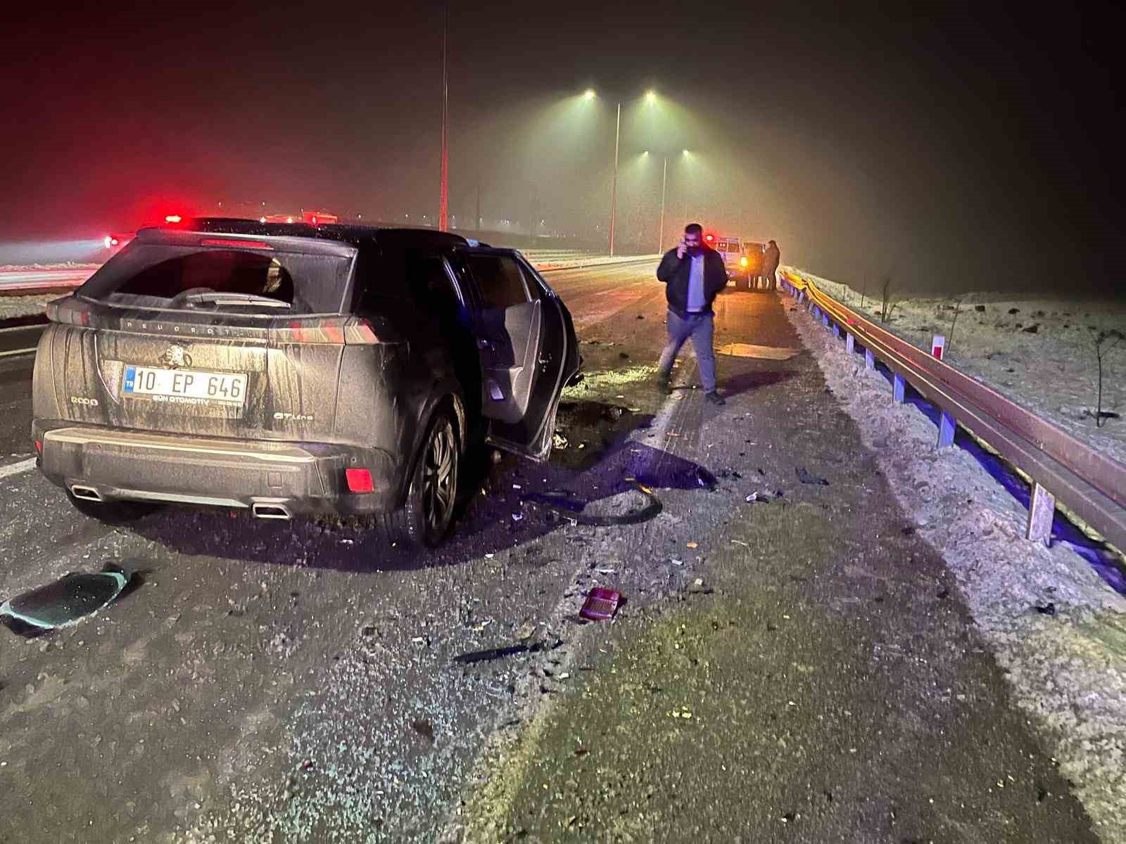 Iğdır’da trafik kazası: 1 yaralı
