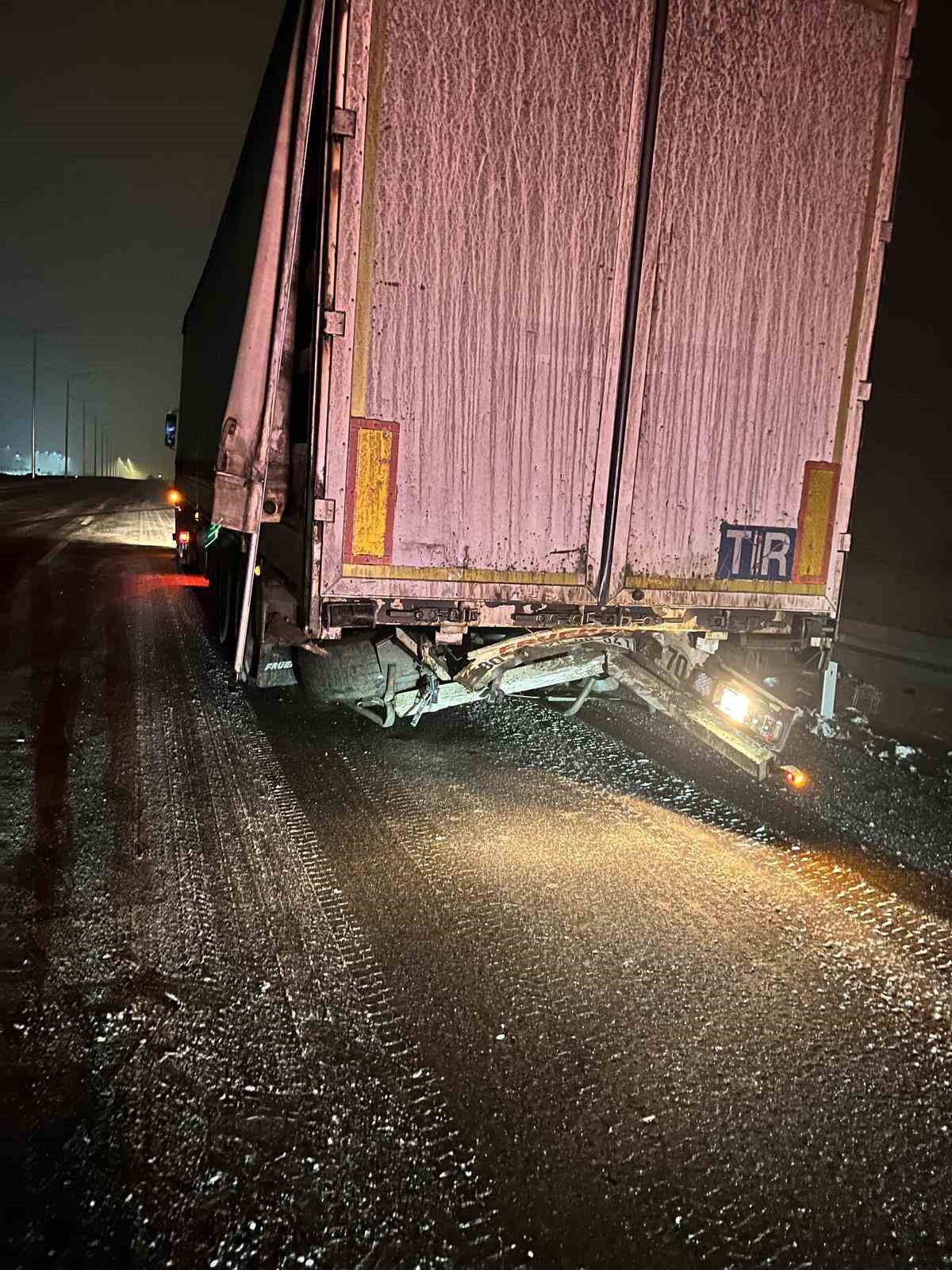 Iğdır’da trafik kazası: 1 yaralı