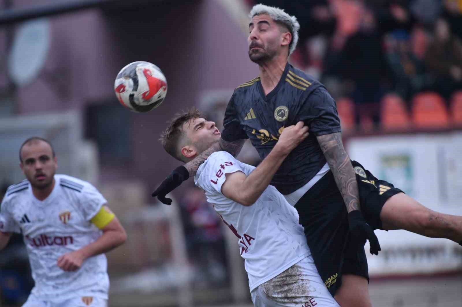 TFF 2. Lig: Sultan Su İnegölspor: 1 - Batman Petrolspor: 1