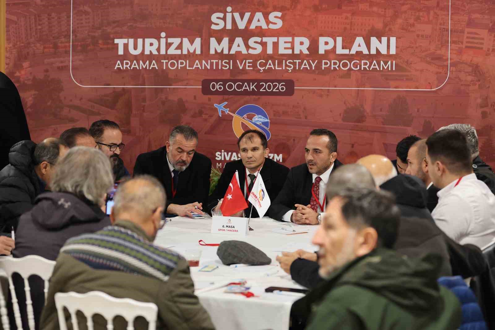 ’Sivas Turizm Master Planı Çalıştayı’ gerçekleştirildi