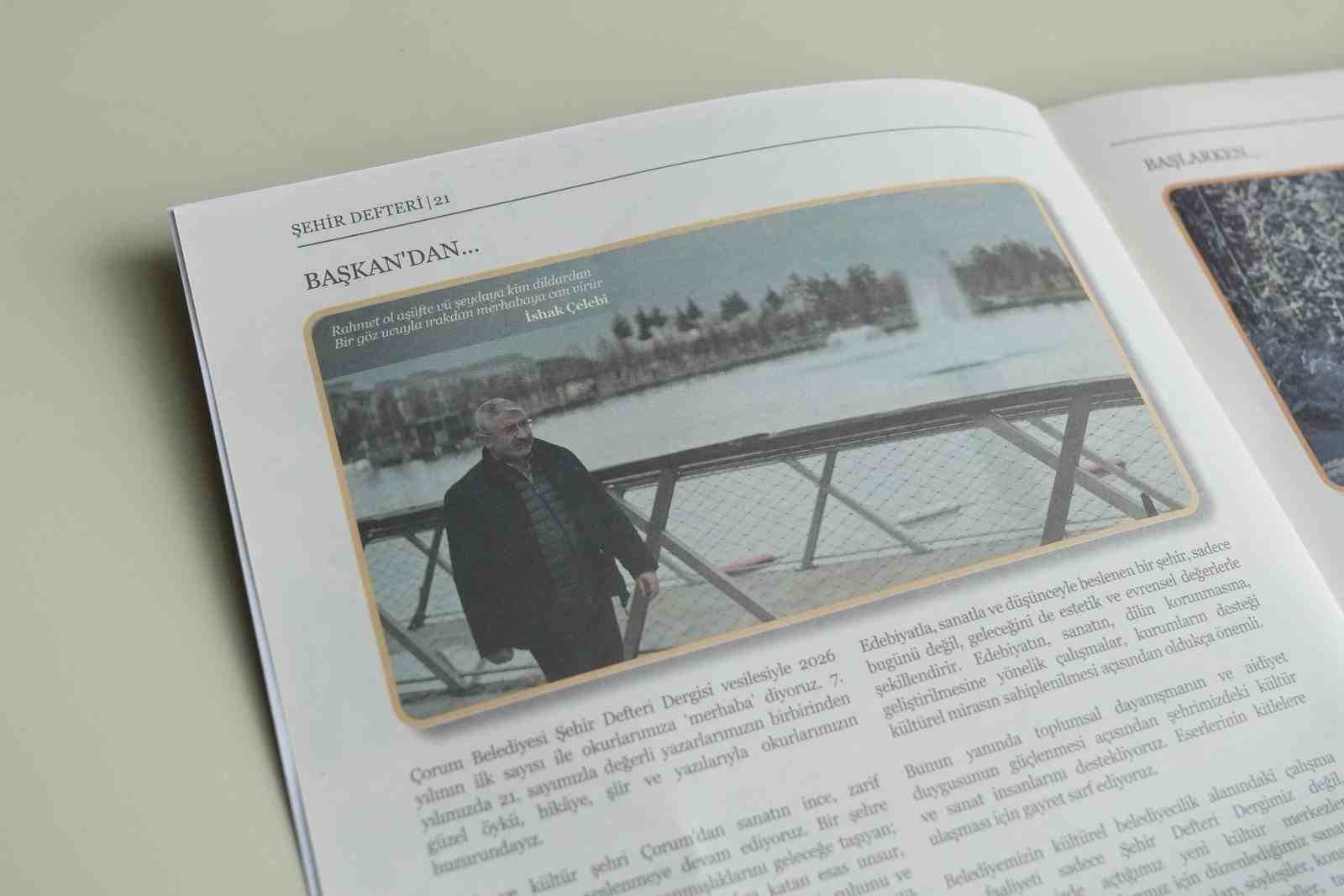 Çorum Belediyesi’nin kültür elçileri okurla buluştu