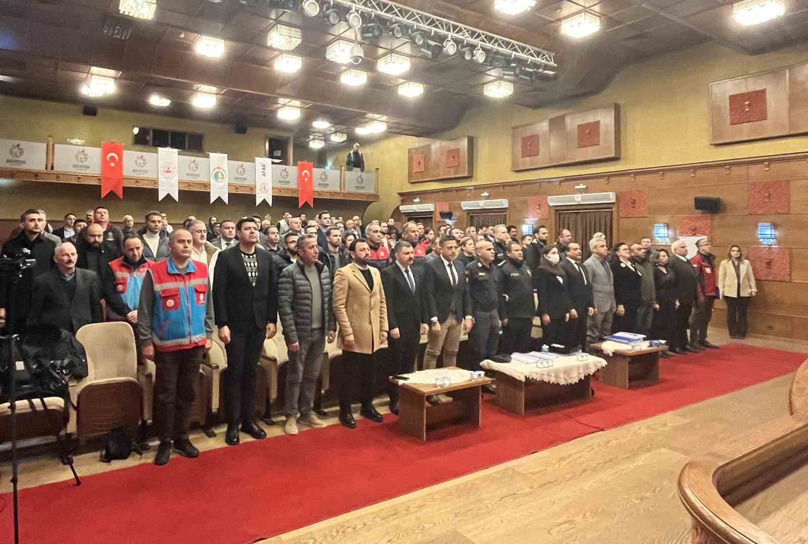 Bayındır’da afete hazırlık çalışmaları değerlendirildi