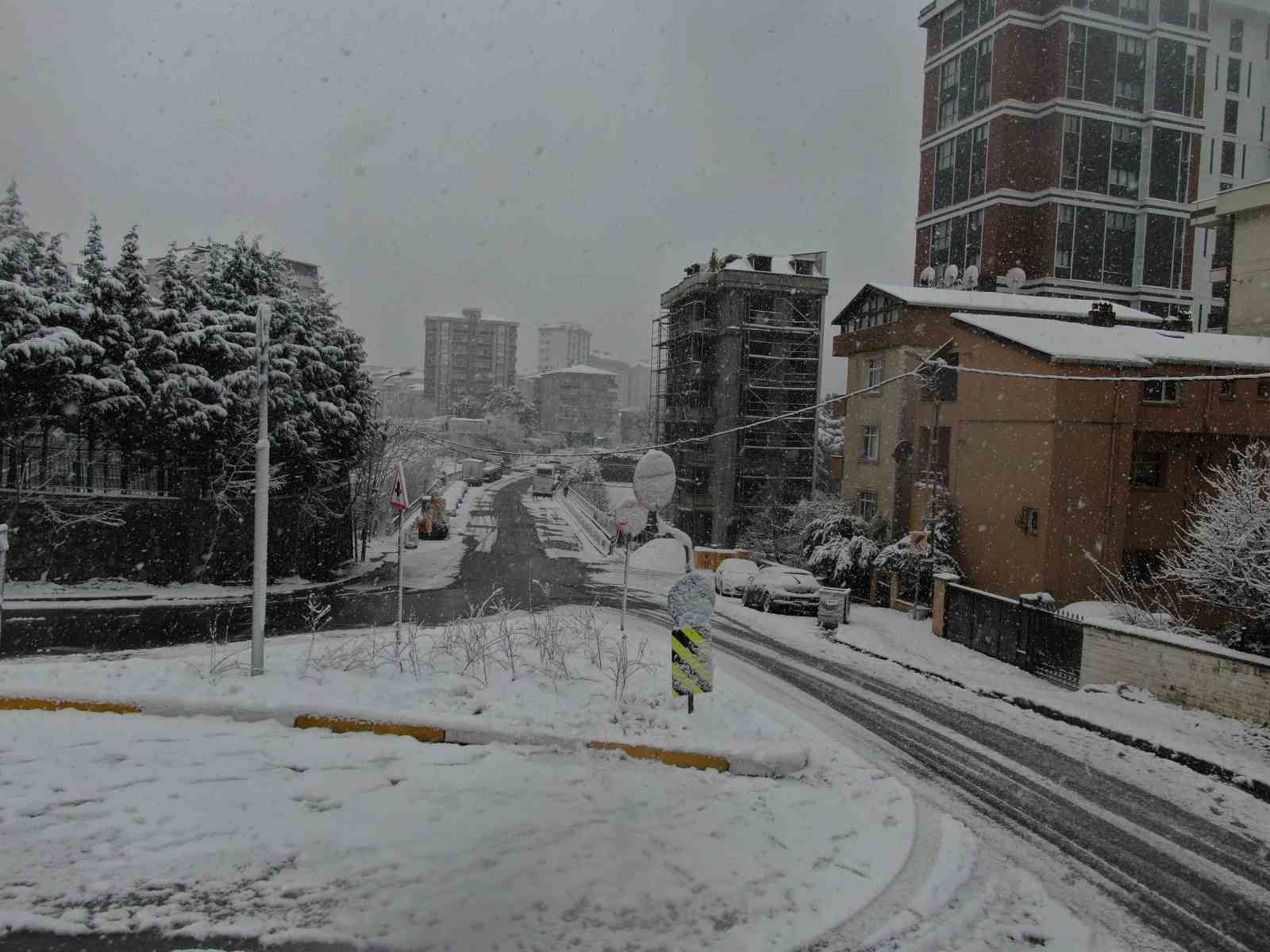 Beyaza bürünen Kartal havadan görüntülendi
