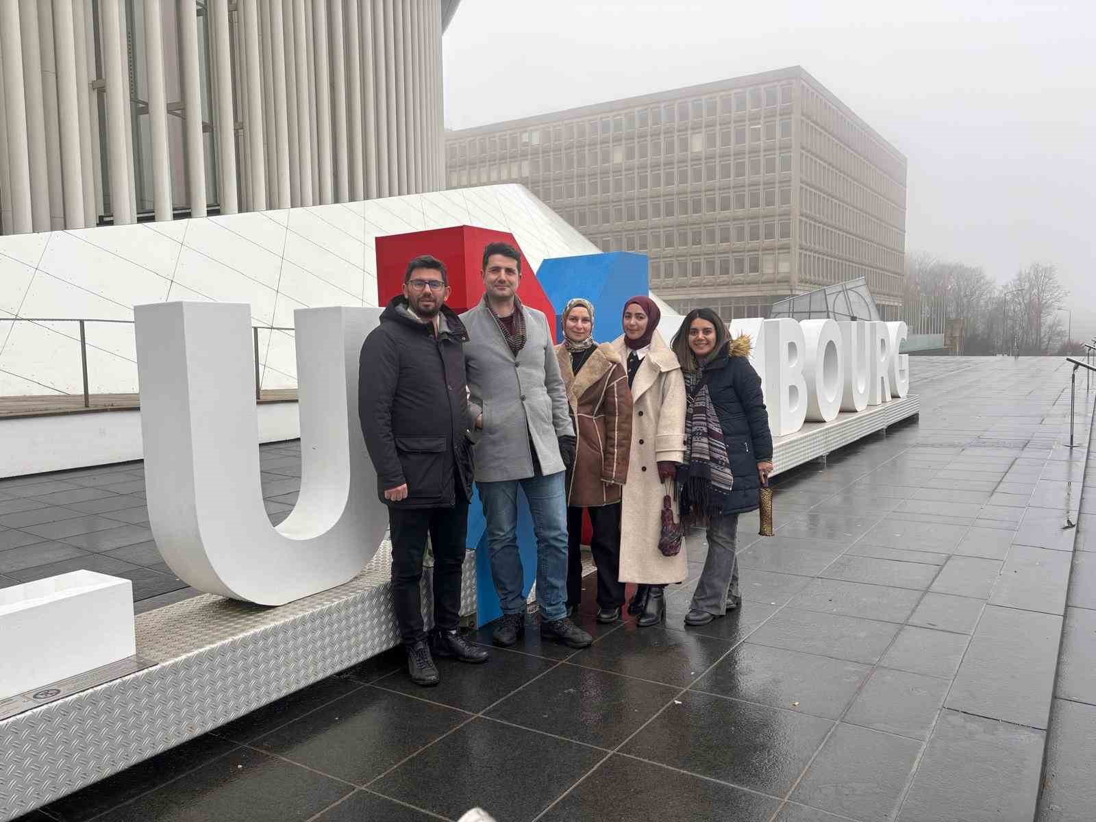 Hınıs’tan Avrupa’ya uzanan eğitim hamlesi: Öğretmenler Lüksemburg’da iklim değişikliği eğitimi alıyor