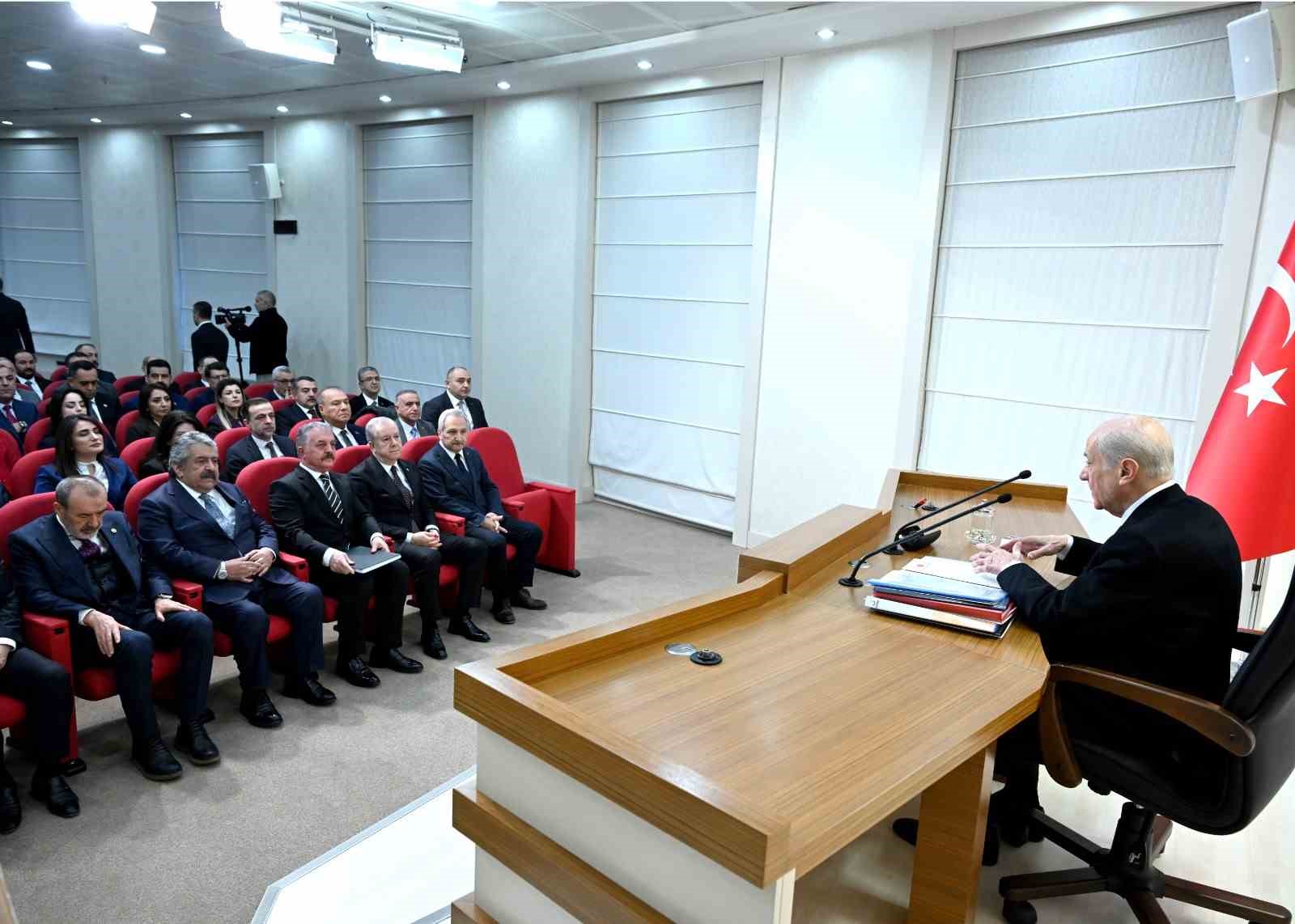 MHP Genel Başkanı Bahçeli, MYK ve MDK toplantılarına başkanlık etti