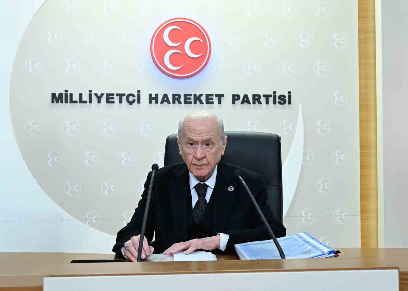 MHP Genel Başkanı Bahçeli, MYK ve MDK toplantılarına başkanlık etti