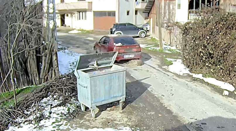 Köpeği ezen sürücü yakalandı