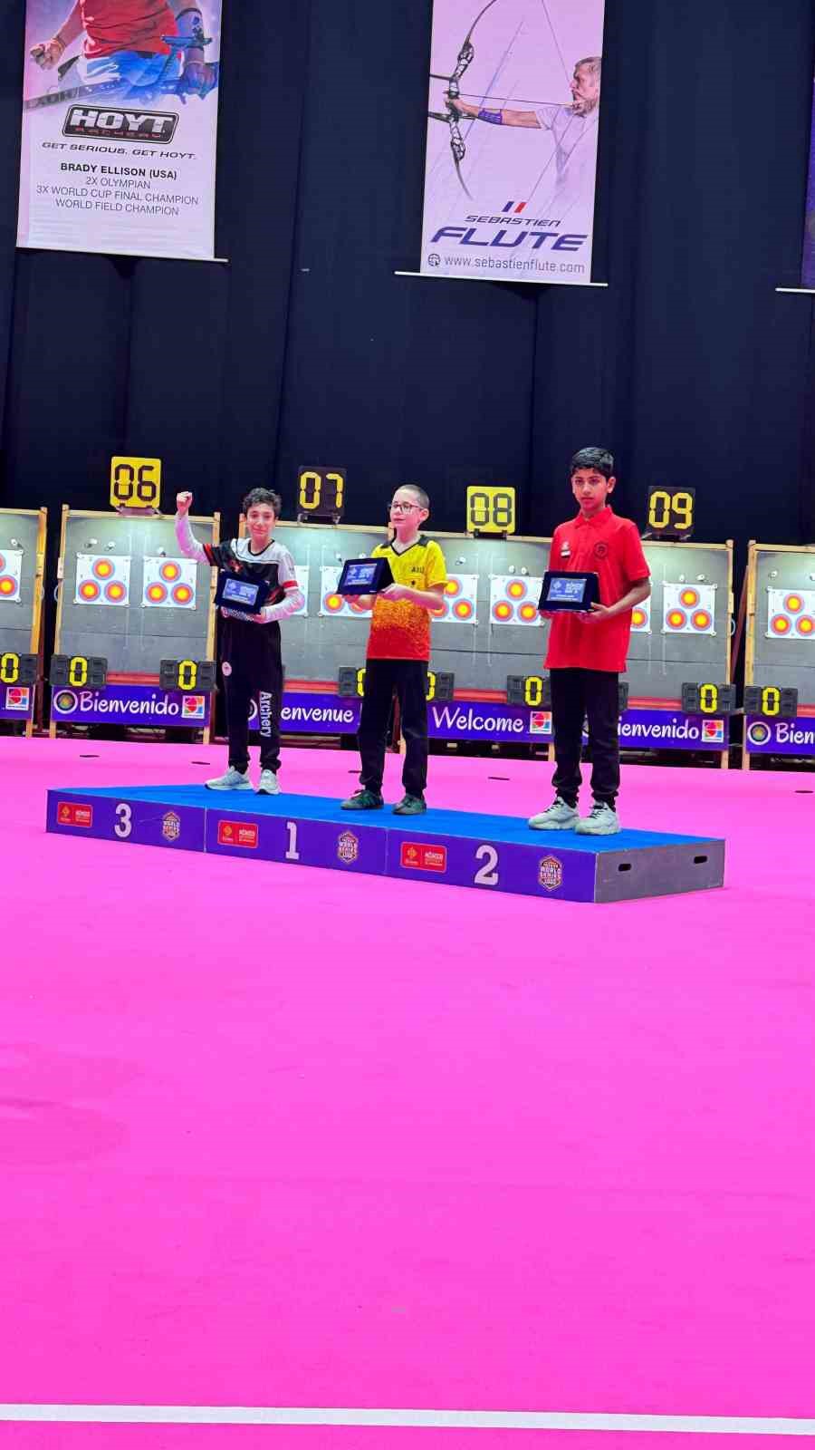 GKV’li Mehmet Akif Şahin dünya üçüncüsü oldu