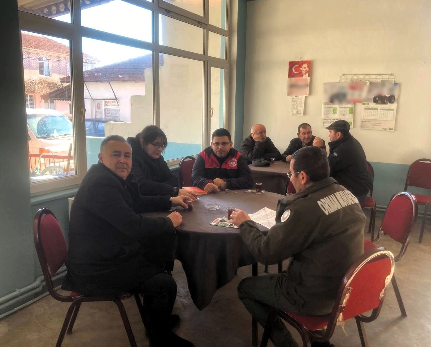 Çiftçiye aşılama çalışmaları, sulama yöntemleri ve desteklemeler anlatıldı