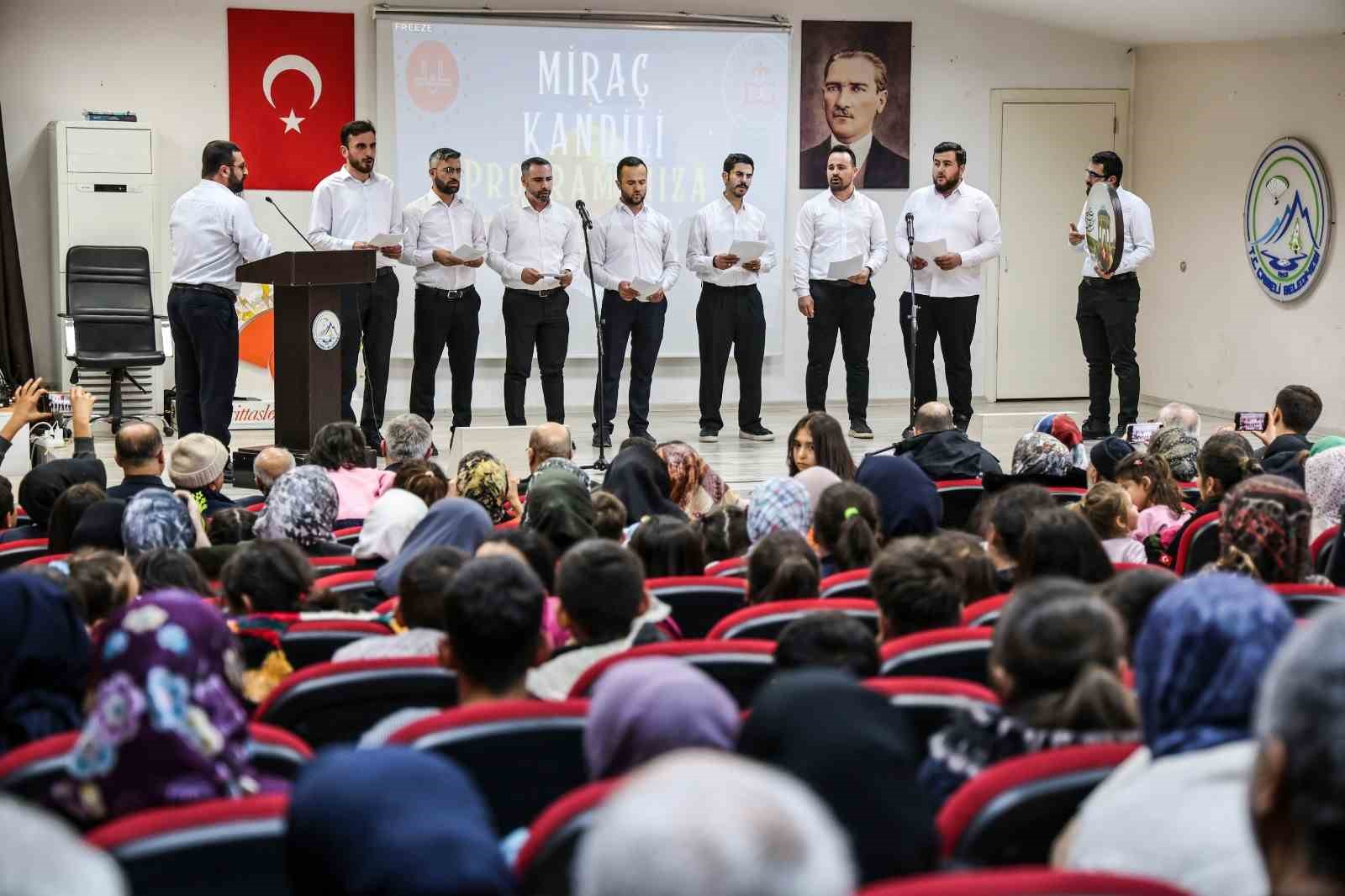 Çameli’de Miraç Kandili Programı düzenlendi