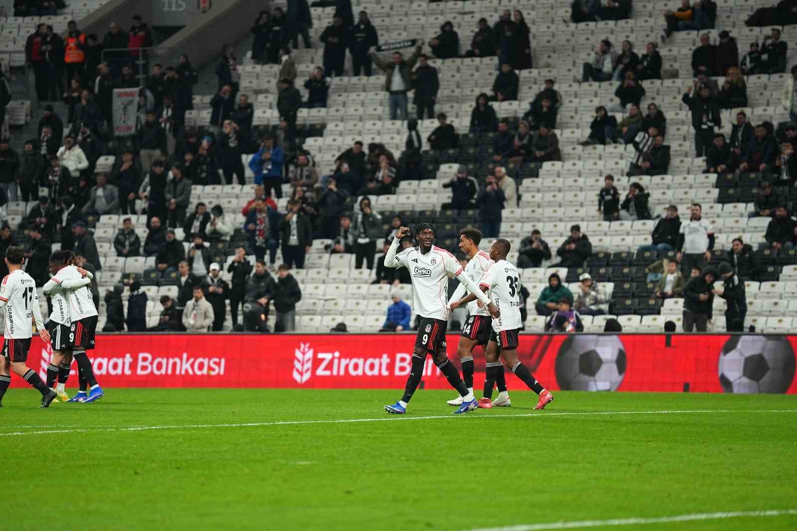 Ziraat Türkiye Kupası: Beşiktaş: 1 - Ankara Keçiörengücü: 0 (Maç devam ediyor)