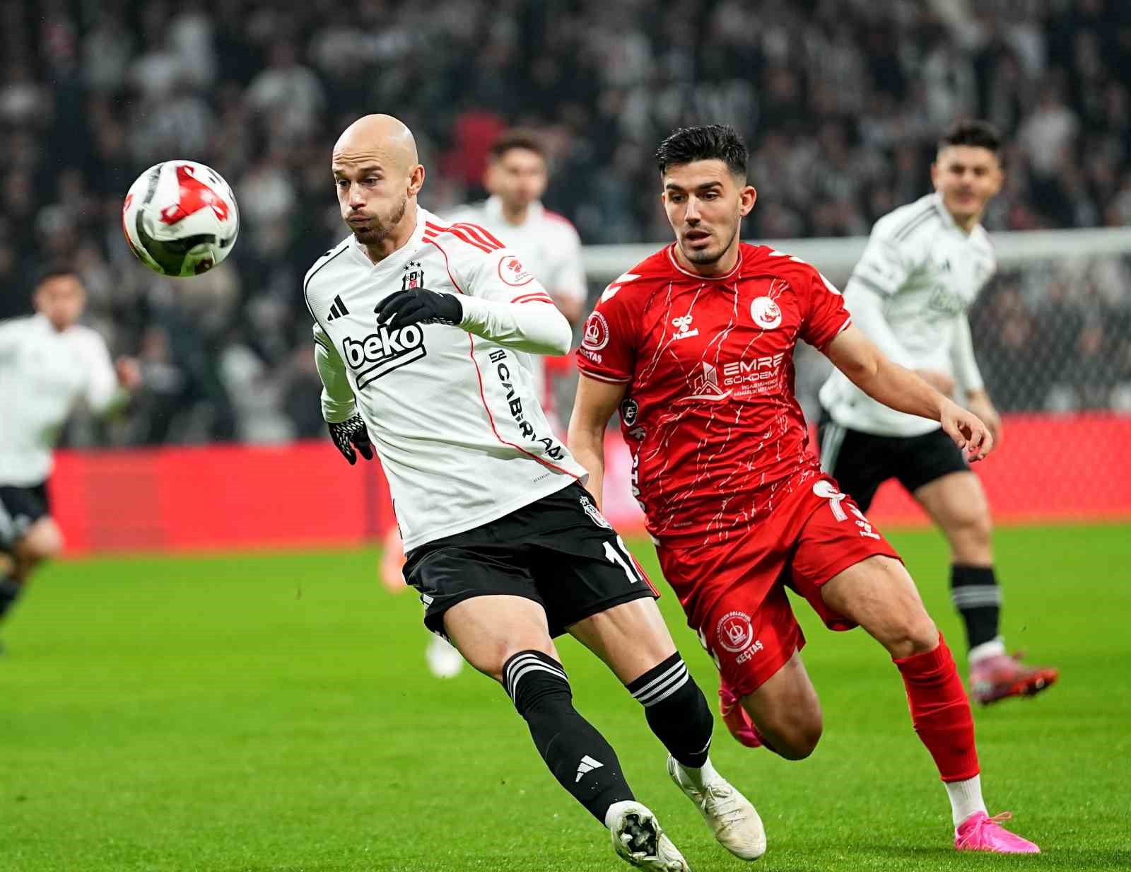 Ziraat Türkiye Kupası: Beşiktaş: 1 - Ankara Keçiörengücü: 0 (Maç devam ediyor)