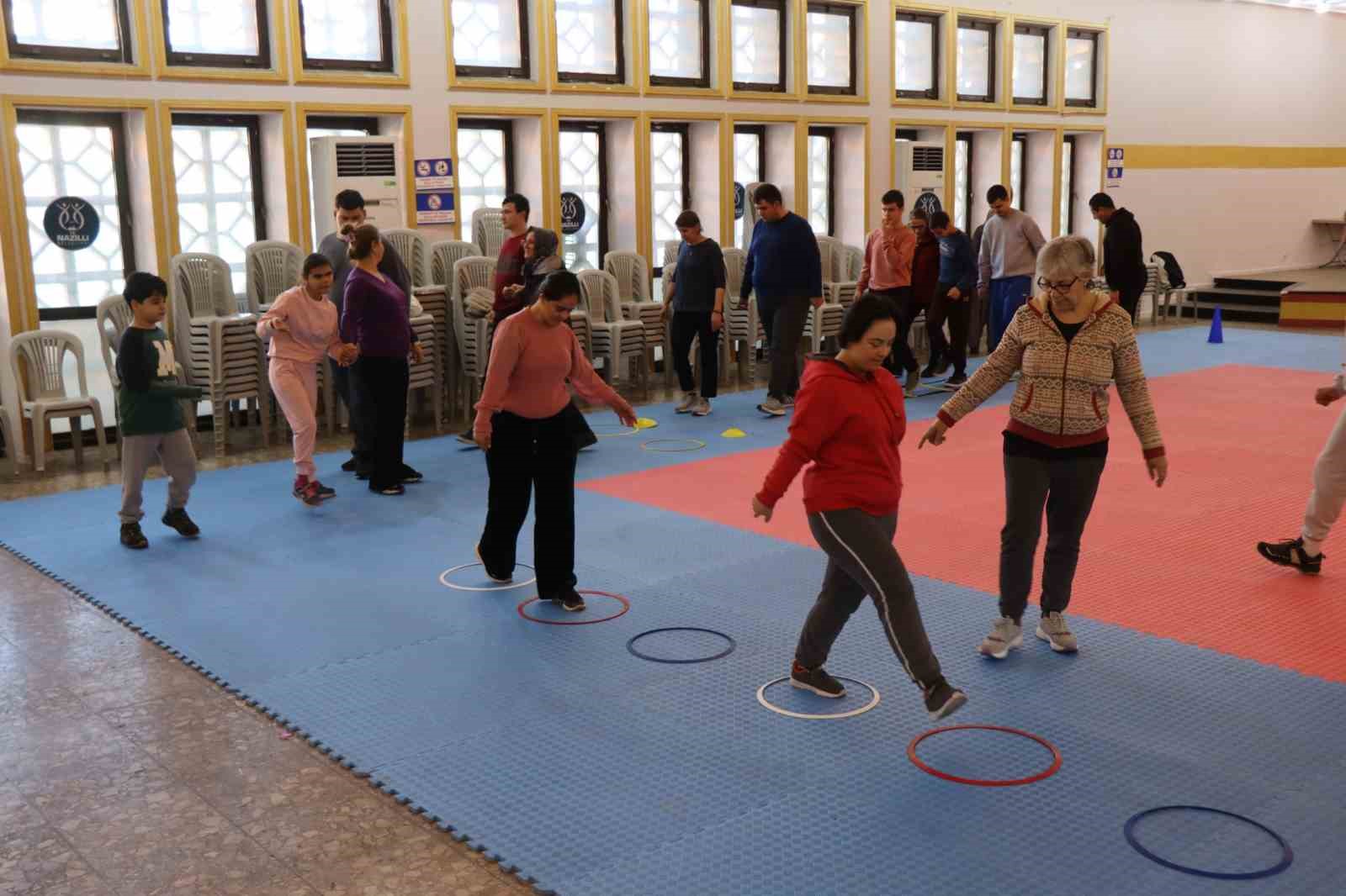 Nazilli Belediyesi’nin otizmli çocuklara yönelik spor kursları başladı