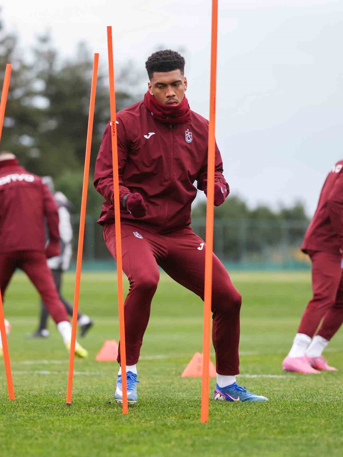 Trabzonspor, Kocaelispor maçı hazırlıklarını sürdürüyor