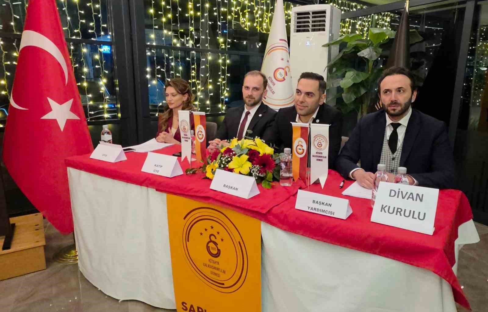 Kütahya Galatasaraylılar Derneği’nin 1. Olağan Genel Kurulu gerçekleştirildi