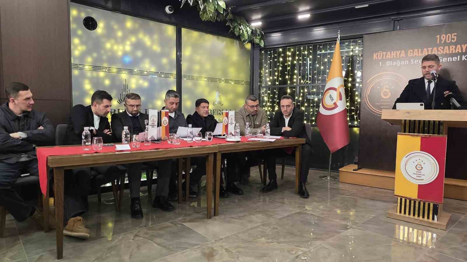 Kütahya Galatasaraylılar Derneği’nin 1. Olağan Genel Kurulu gerçekleştirildi