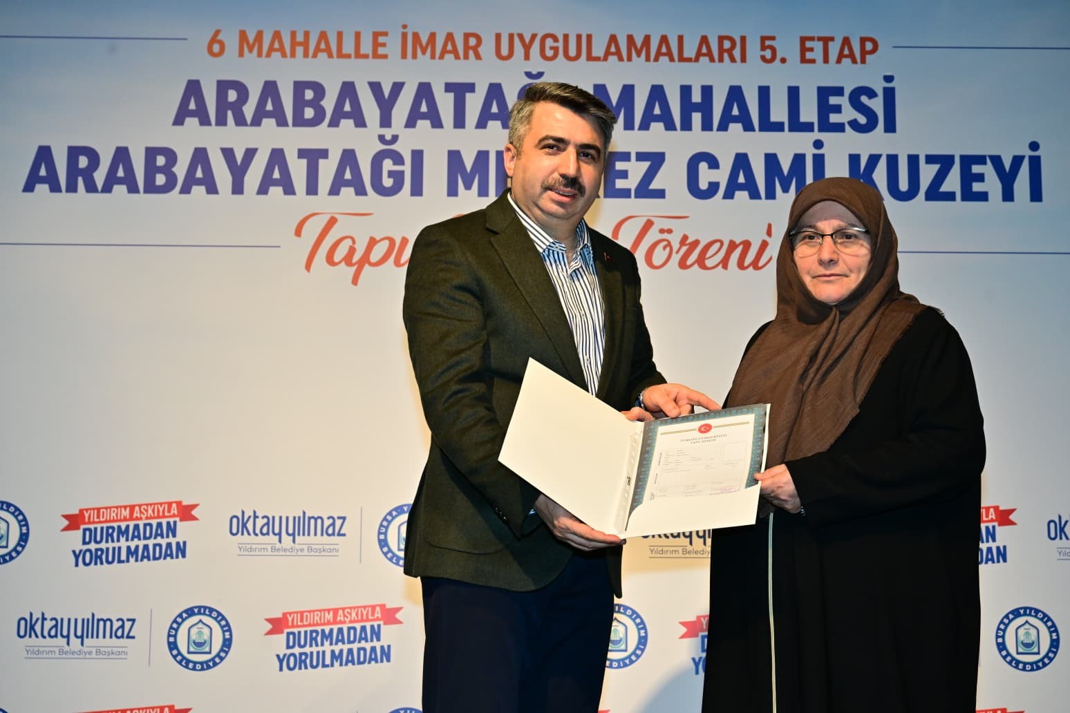 Büyük dönüşüm yolunda tapu seferberliği devam ediyor