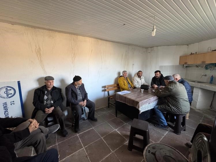 Üreticilere tarımsal bilgilendirme toplantısı