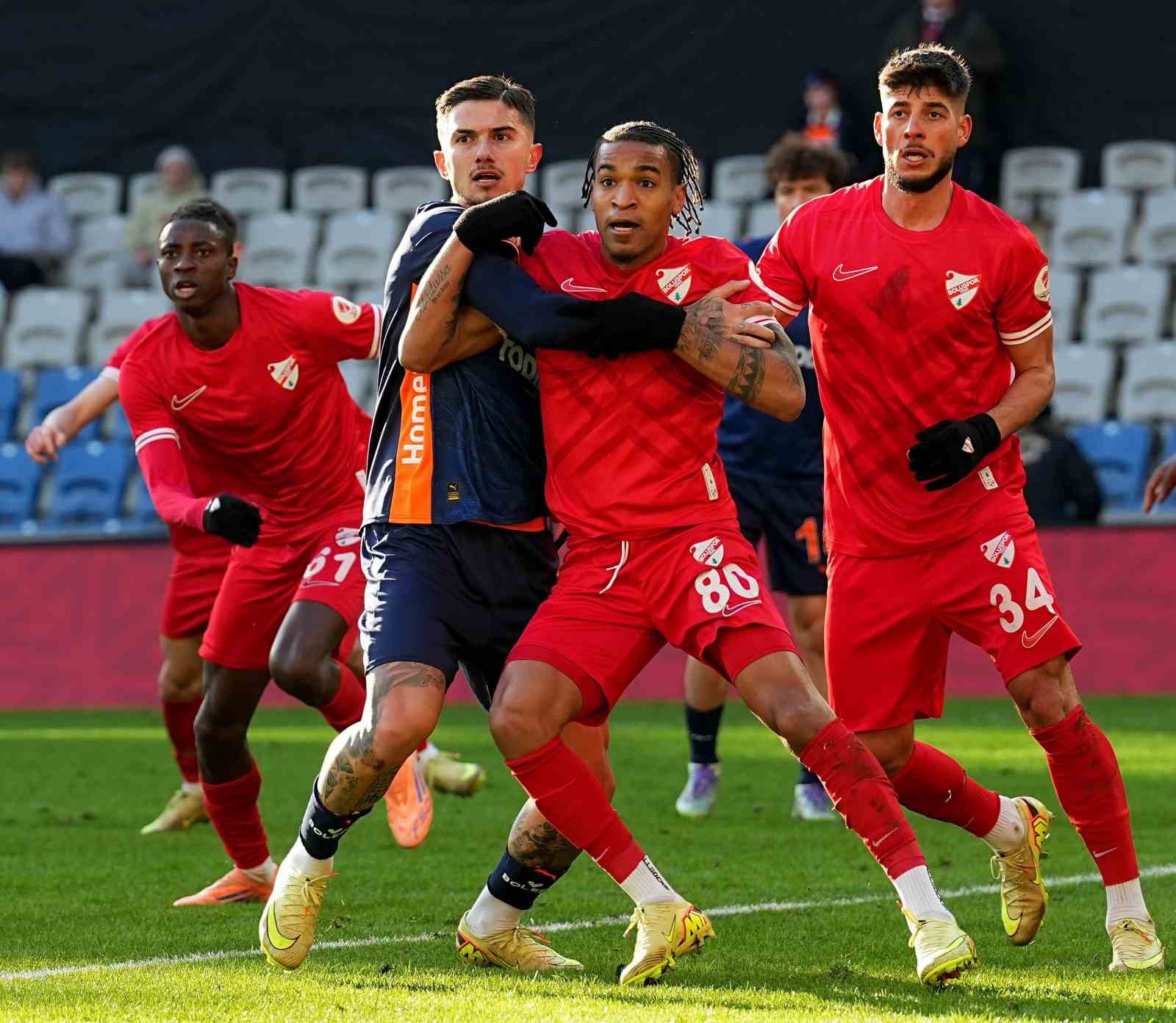 Ziraat Türkiye Kupası: RAMS Başakşehir: 1 - Boluspor: 1 (İlk yarı)