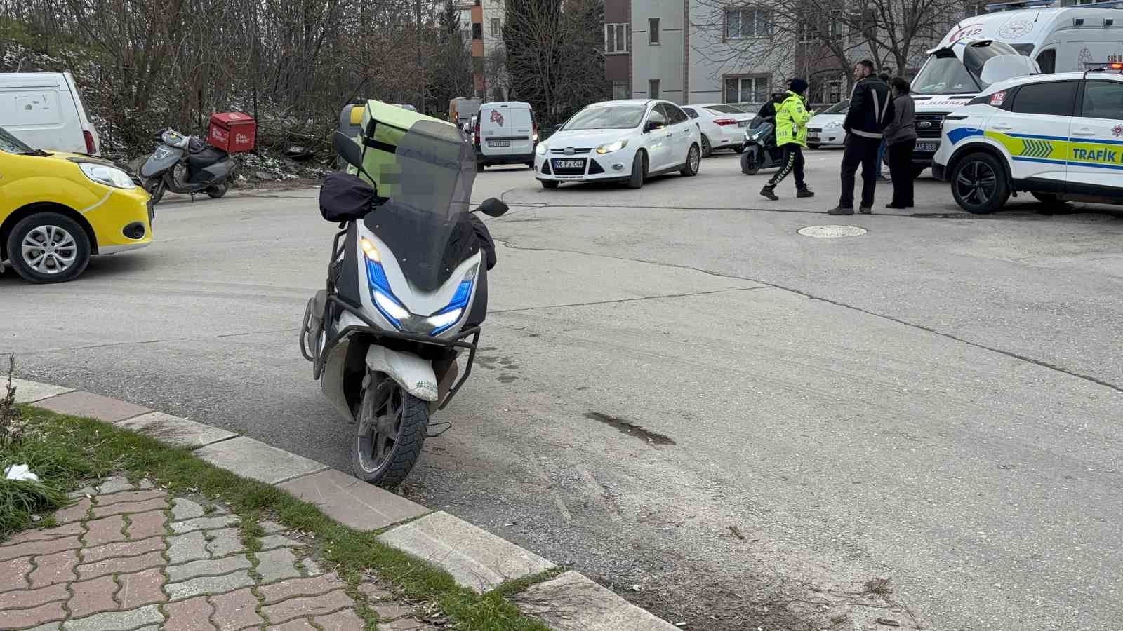 Edirne’de otomobil ile motosiklet çarpıştı: 1 yaralı