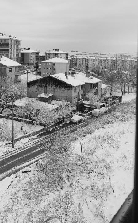 Malkara’da karda kartpostallık görüntüler oluştu
