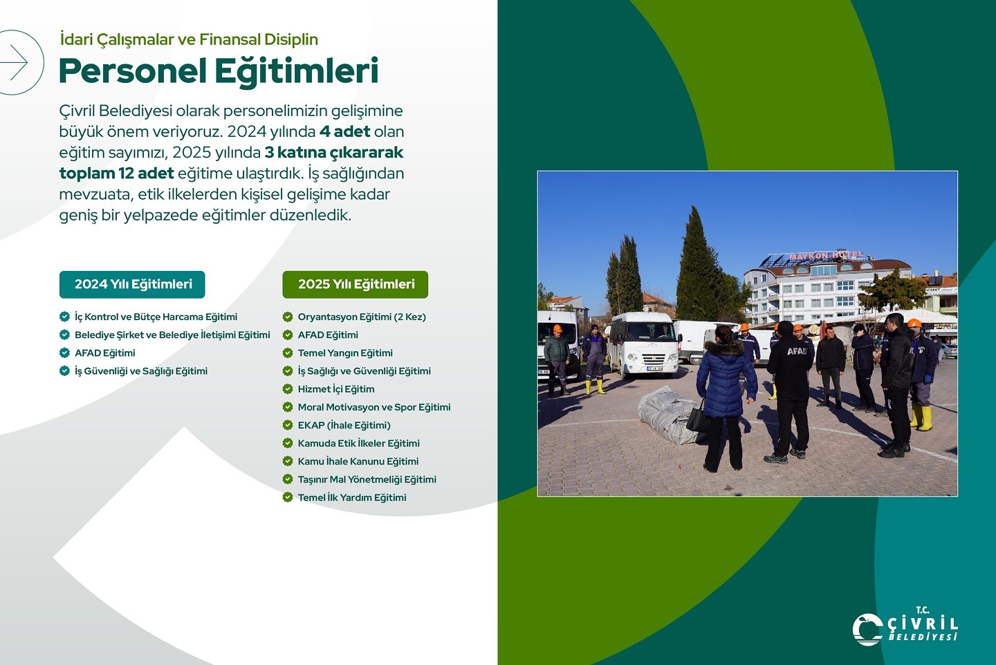 Başkan Dere, Çivril Belediyesi’nin 2024-2025 mali tablosunu açıkladı