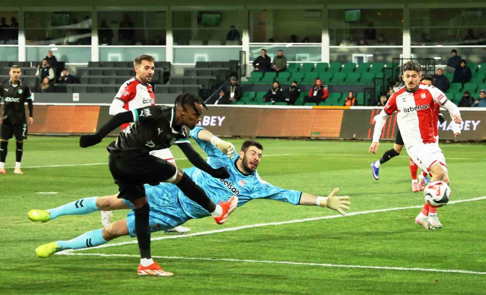 Trendyol 1. Lig: Bodrum FK: 1 - Sivasspor: 2