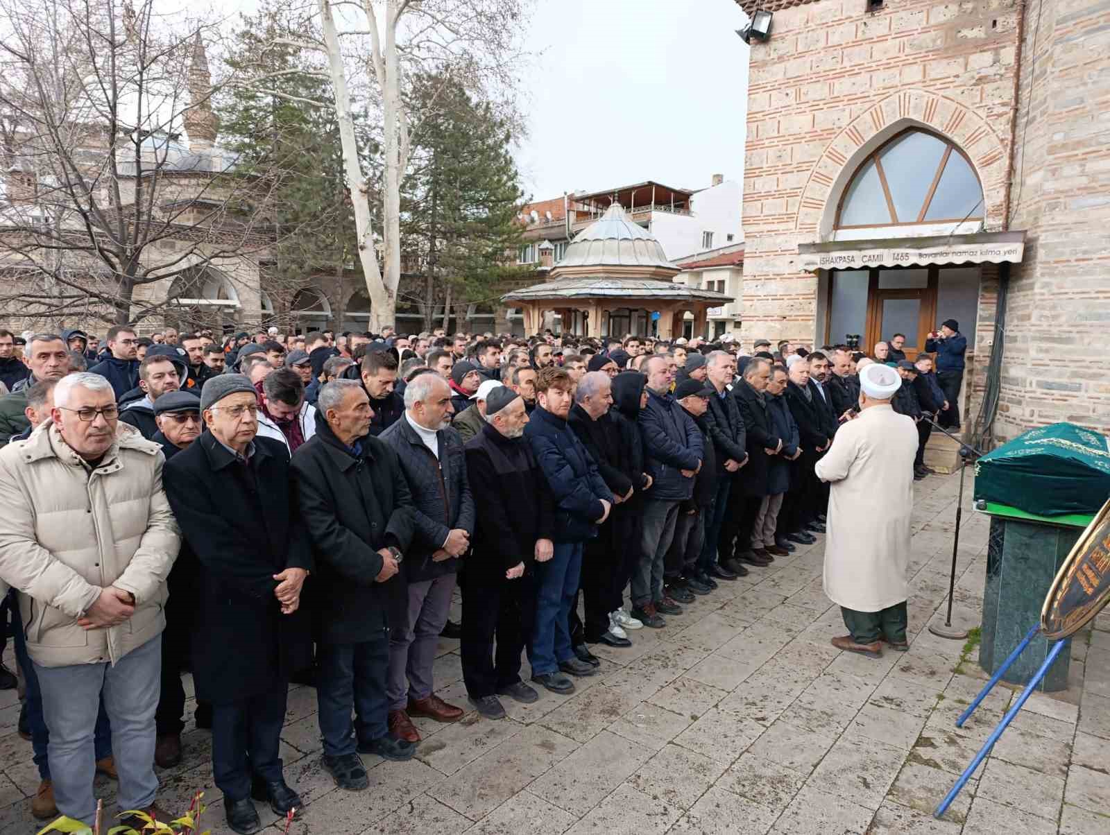 Kazada hayatını kaybeden İnegöllü iş adamı Sedat Taç toprağa verildi