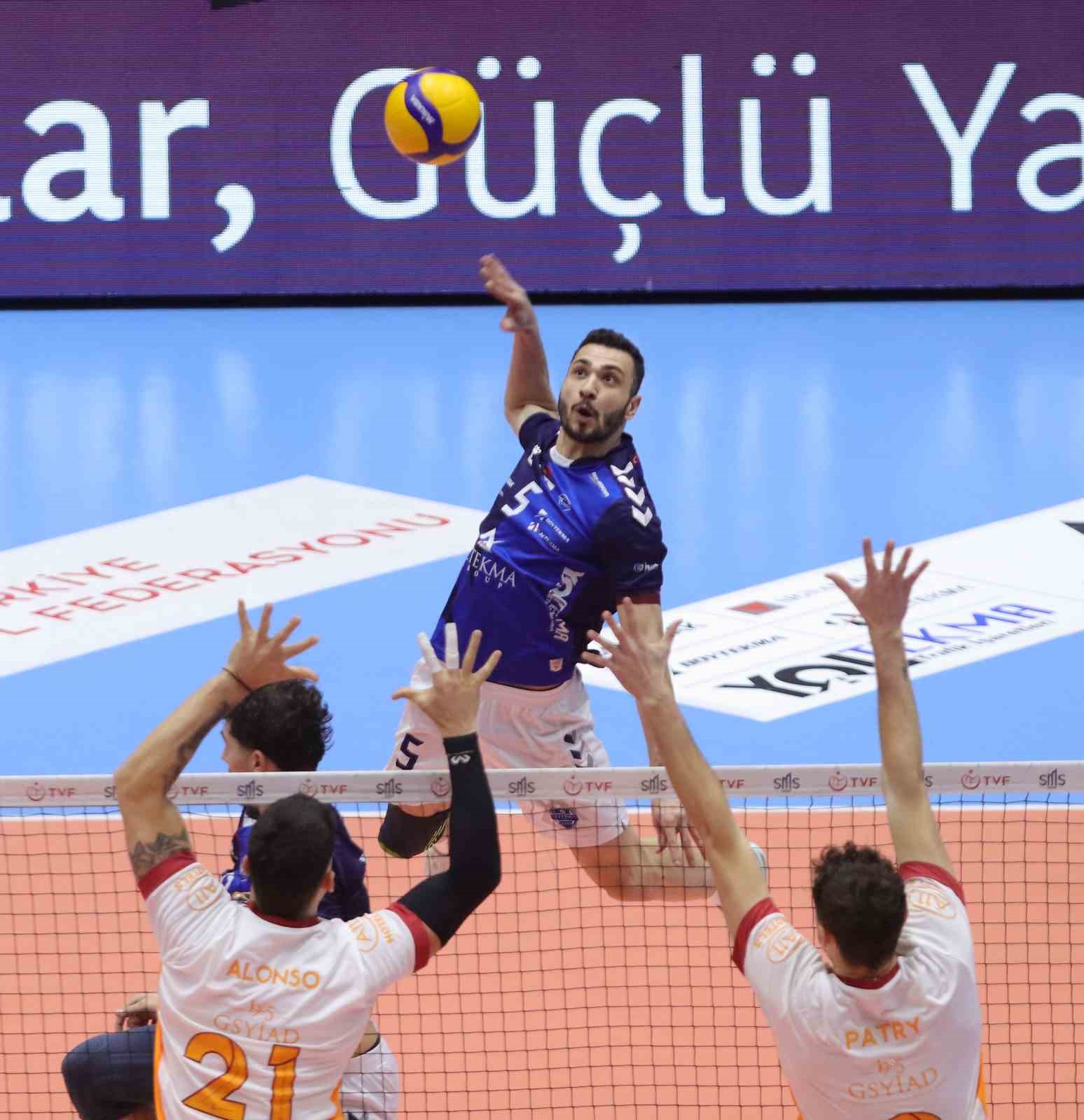 Efeler Ligi: Altekma: 1 - Galatasaray: 3