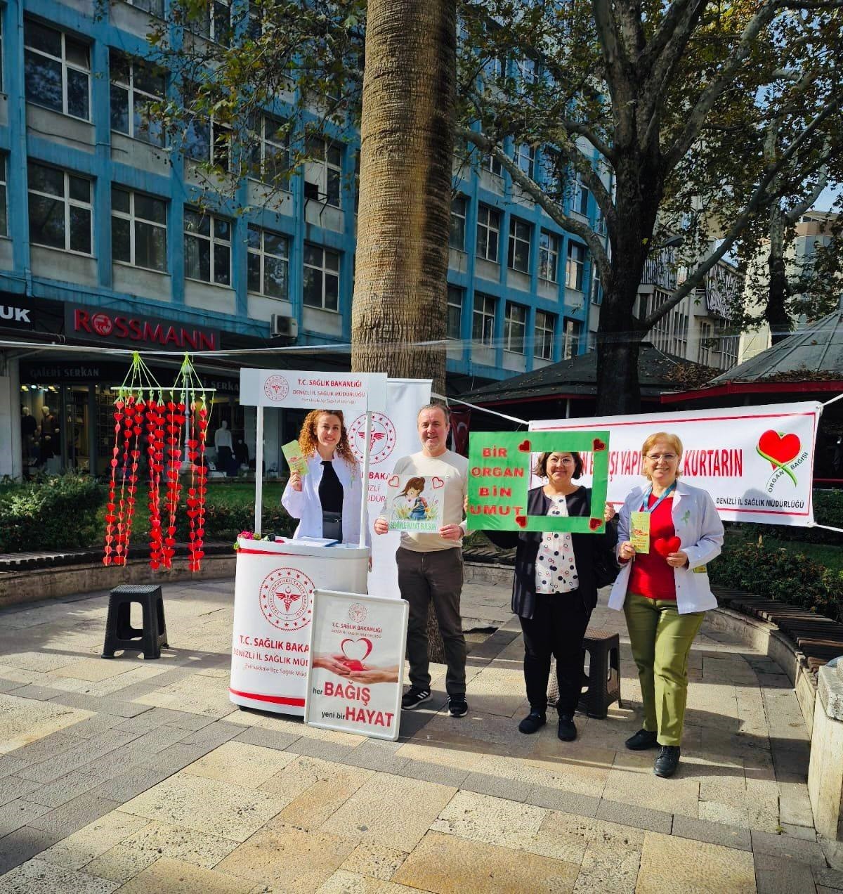 Denizli’de geçen yıl 3 bin 378 kişi organ bağışında bulundu