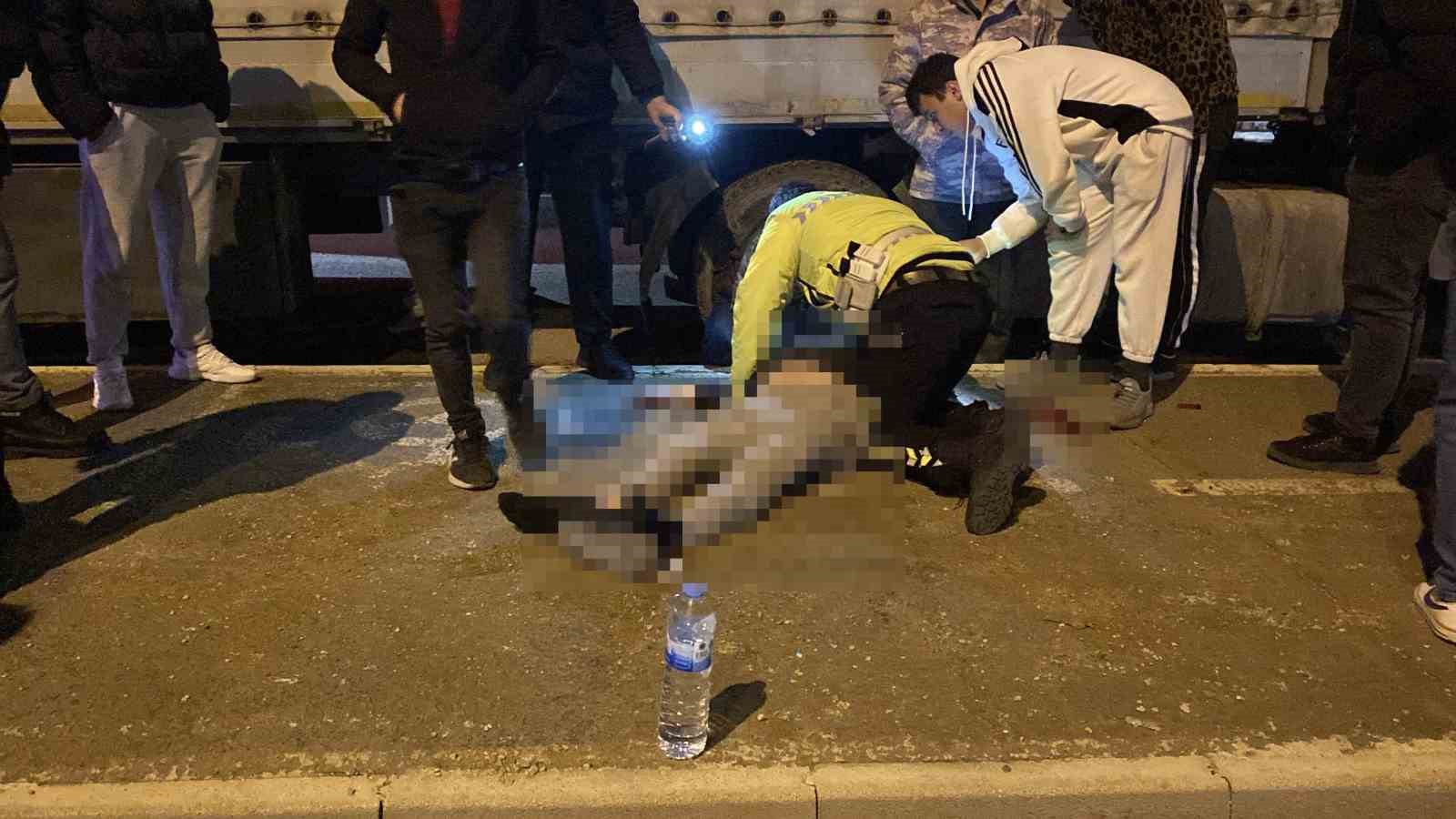 Zincirleme kaza: 1 ölü, 1 yaralı