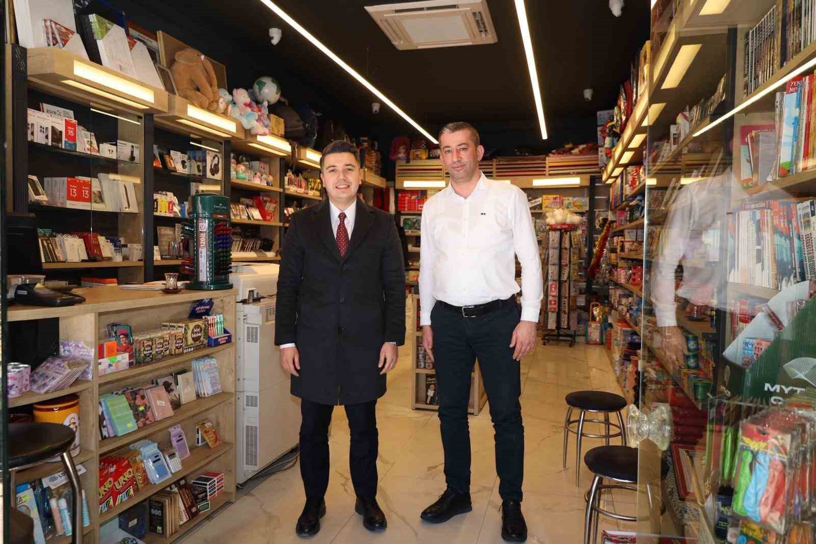 Kaymakam Gündoğdu çarşı esnafıyla buluştu