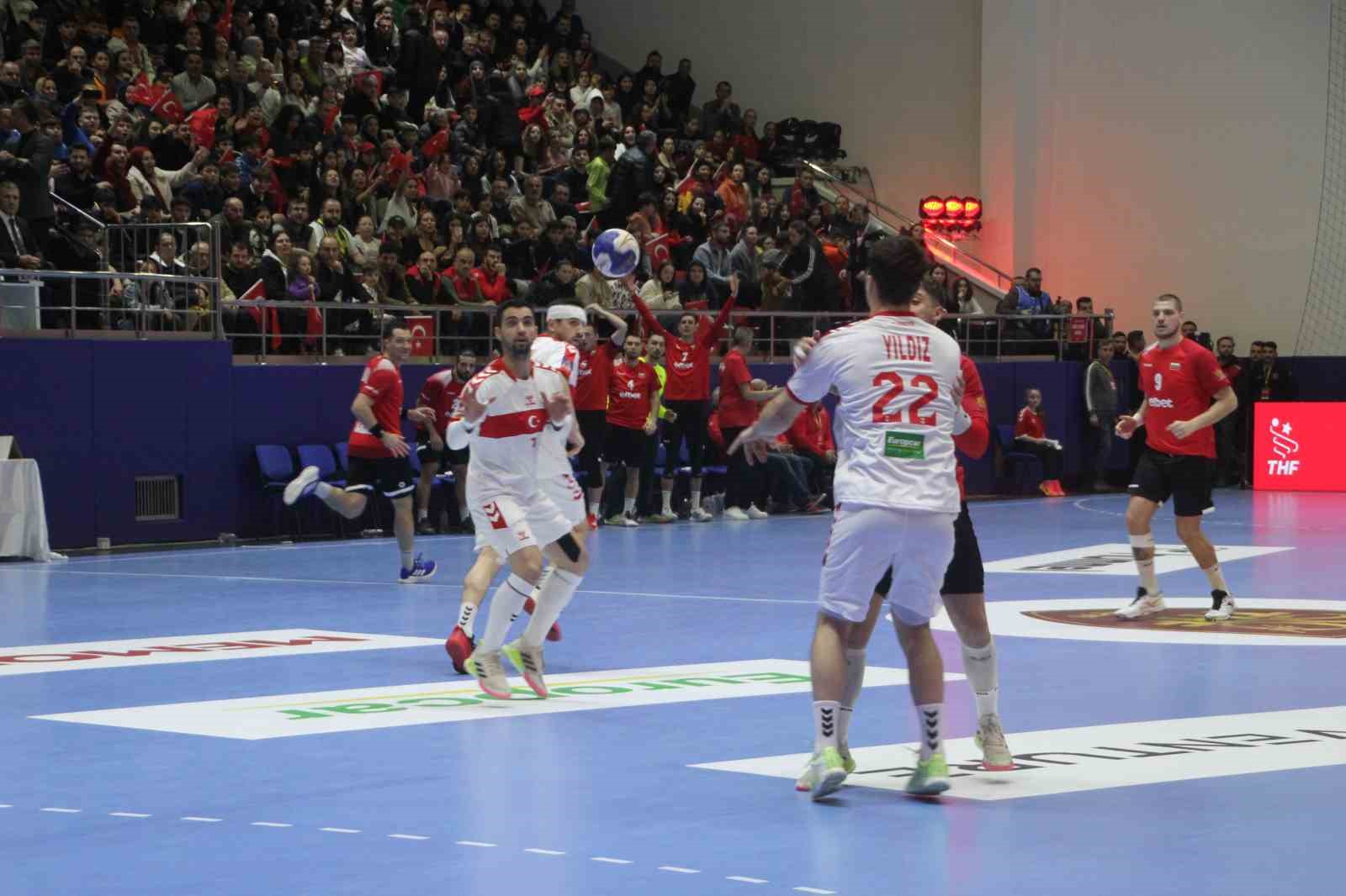 A Milli Erkek Hentbol Takımı, Bulgaristan’ı 38-29 mağlup etti